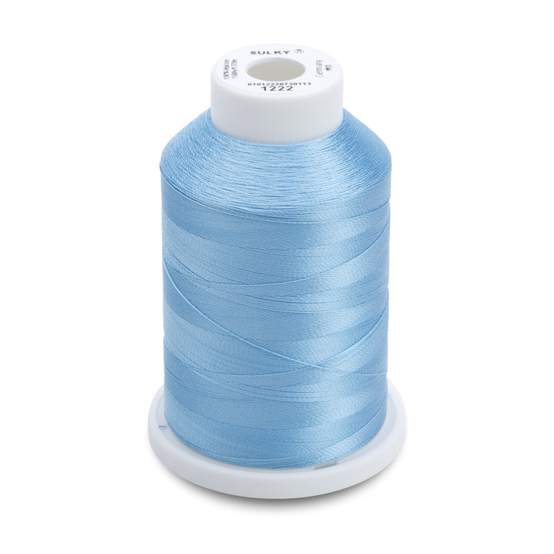 Sulky 40 Wt. Rayon Thread- Lt. Baby Blue - 1,500 yd. Spool
